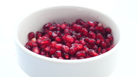 Detail-shot-of-pomegranate-on-table