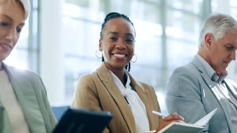 Face,-black-woman-and-recruitment-of-business
