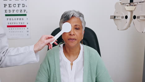 Augenpflege,-Lesetest-Und-Frau-Im-Büro
