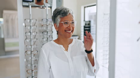 Glasses,-shopping-and-senior-woman-smile