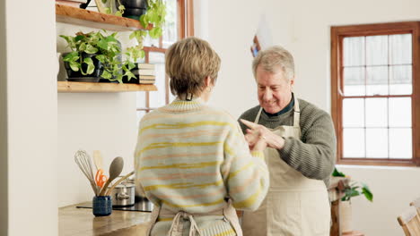 Love,-dance-and-elderly-couple-in-the-kitchen