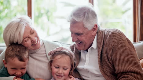Smile,-love-and-children-with-grandparents