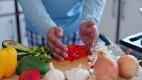 Person,-hands-and-prepare-vegetables