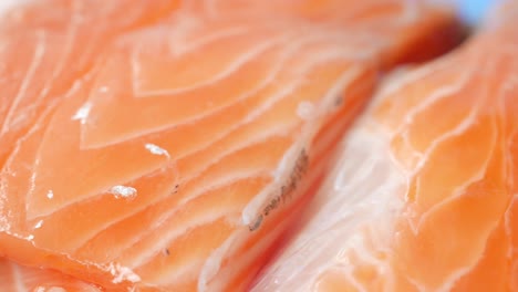 Detail-shot-of-raw,-fresh-salmon-steak-on-table-,