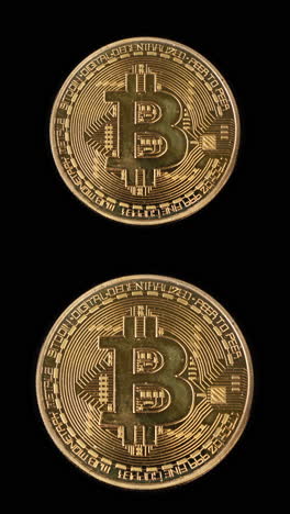 Bitcoin-Girando-En-Vertical
