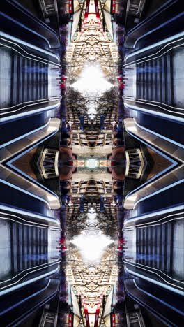 abstract-london-urban-scene-in-vertical
