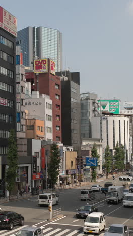 Tokio-Japón-Ciudad-Escena-Callejera-Vertical