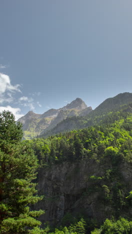 Parque-Natural-Monte-Pedido-En-Aragón-España-En-Vertical
