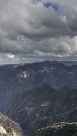 copper-canyon-Barrancas-del-Cobre,-northern-mexico-in-vertical