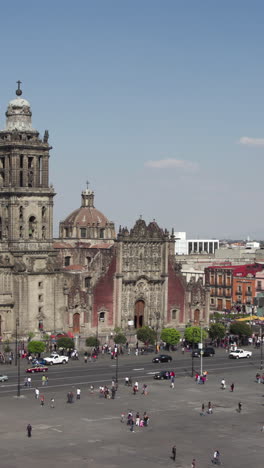 Mexiko-Stadt-Zocalo-In-Vertikaler