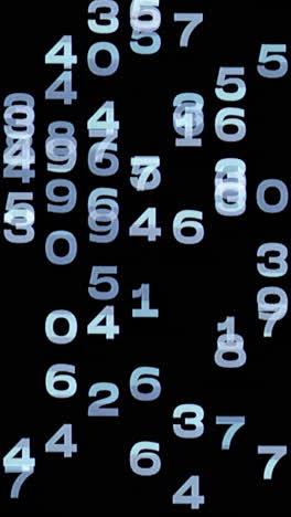 Zahlen-Und-Daten-Hintergrund-In-Vertikaler