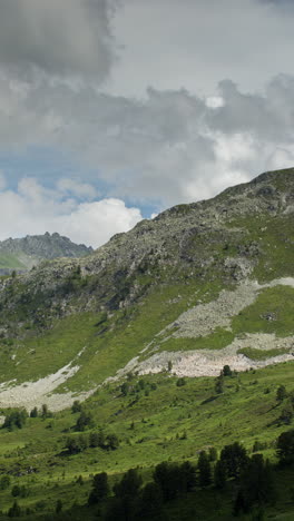 Montañas-Alpes-Suizos-En-Vertical
