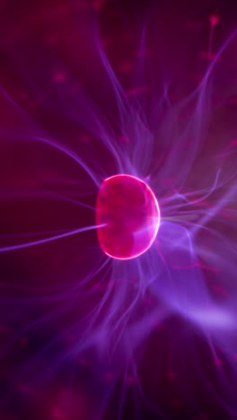 electrical-energy-of-plasma-ball-in-vertical