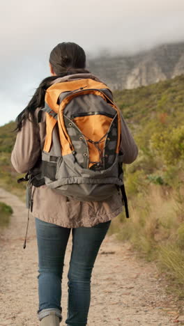 Backpacking,-hike-and-woman-with-fitness