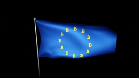 EU-flag-with-Bitcoin-symbol-replacing-stars