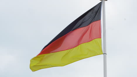 Footage-of-a-German-flag
