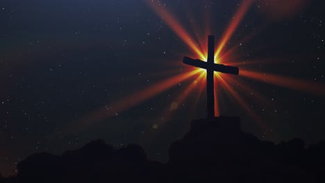 4k-crucifix-silhouette-with-night-stars-background