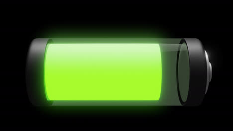 Ladebatterie-Mit-Transparentem-Hintergrund-3D-Animation-4k-Uhd