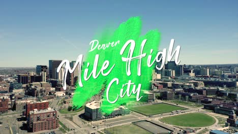 Motion-Graphic-displays-Mile-High-City-on-top-of-aerial-footage-of-Denver
