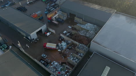 Aerial-of-small-metal-recycling-plant
