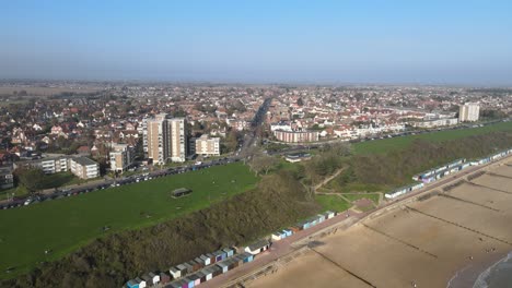 Frinton-On-Sea-High-Drone-View-4k