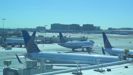 United-Airlines-Airplanes-at-Los-Angeles-Airport-Terminal-LAX