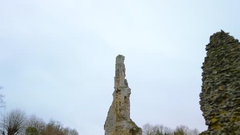 Antenne:-Thetford-Priory-Ruinen-In-Norfolk.