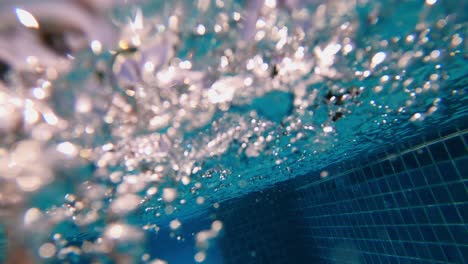 Slow-motion-Flow-of-Bubbles-Underwater-in-the-Pool