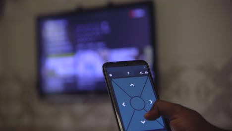 firetv-smart-tv-controling-by-mobile-via-mobile-app-youtube-blur
