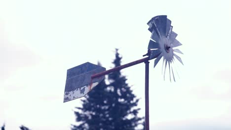 Garden-windmill-blowing