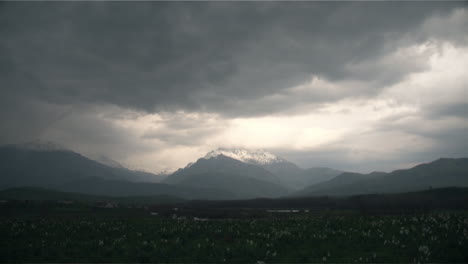 Heavy-clouds-on-a-mountain-before-rain-in-the-spring