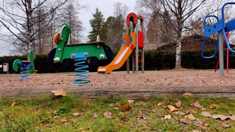 Illustration-of-a-sad-empty-playground-at-autumn