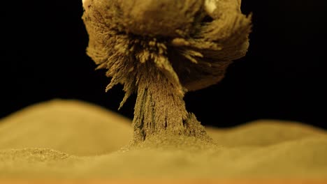 magnetic-sand-being-pulled-up-in-close-up