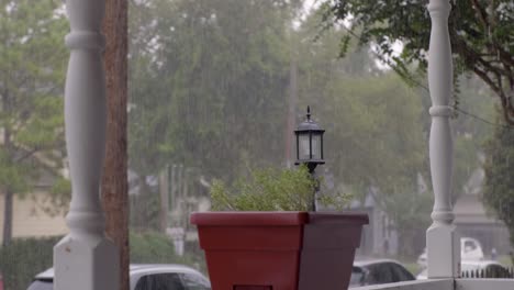Rain-falling-in-residential-neighborhood