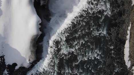 Islandia-Cascada-Dettifoss-Aéreo-Drone