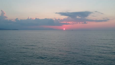 Sonnenuntergang-Auf-Der-Insel-Kreta-In-Griechenland