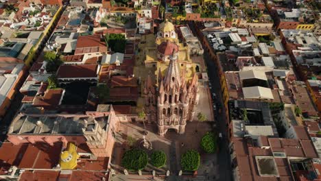Aerial-shot-drone-over-San-Miguel-de-Allende