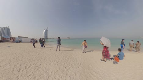 Pan-of-Jumeirah-Beach-viewing-Burj-Al-Arab