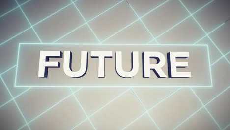 "FUTURE"---Framed-Text---White---Futuristic-Background
