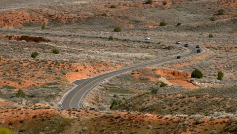 Scenic-drive-at-the-Arches-National-Park