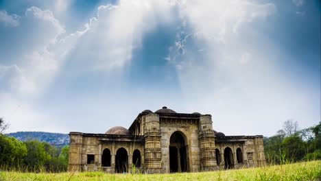 La-Mezquita-Heritage-Nagina-Es-Una-Mezquita-En-Champaner,-Gujarat,-India