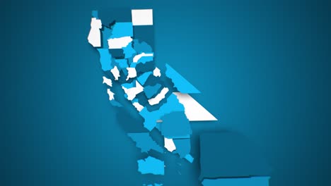 Motion-Graphics-Animated-Map-of-California-Forming---Blue