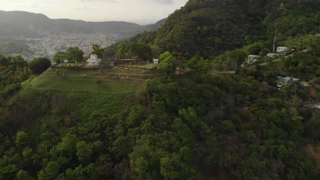 1804-Fuerte-Construido-En-Las-Montañas-De-La-Isla-De-Trinidad-Y-Tobagoin-El-Caribe