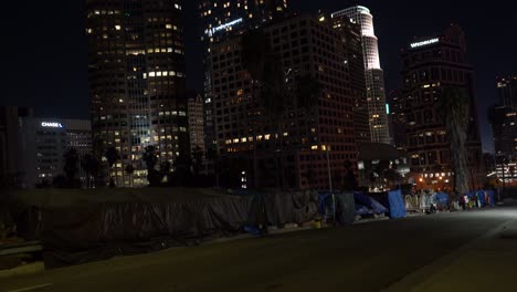 homeless-encampment-on-street-in-city