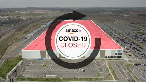 Aerial-motion-graphic-displays-the-hypothetical-closure-of-an-Amazon-warehouse