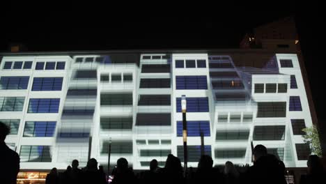 Light-show-on-facade-of-large-building-at-Glow-festival-in-Eindhoven