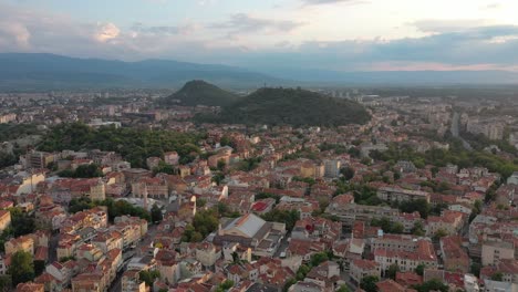 Flying-over-Plovdiv---oldest-European-city