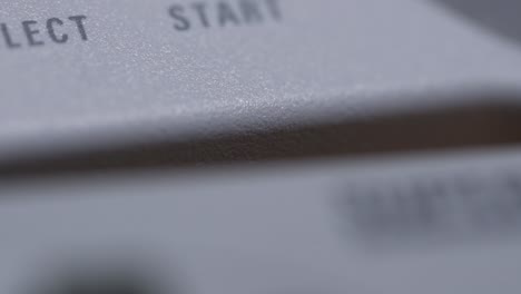 Closeup-Of-Super-Nintendo-SNES-Controllers,-Retro-Console
