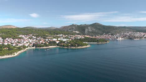 Hvar-City,-Croatia---Town-on-Adriatic-Sea-Coast-in-Dalmatia-Region