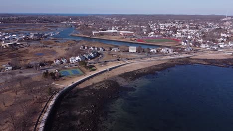 View-of-Gloucester,-Massachusetts-from-the-Western-Harbor